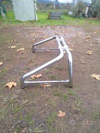 ROLL BAR ACCIAIO  INOX - ISUZU D MAX