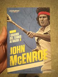 Libro John McEnroe gazzetta dello sport i grandi d