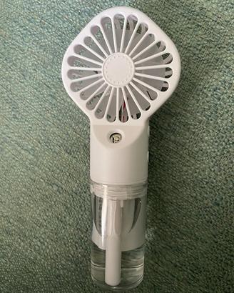 Ventilatore portatile con nebulizzatore spray usb