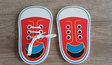 Gioco Educativo Montessori - Impara ad Allacciare