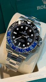 Rolex Gmt Batman Oyster Nuovo 09/2026 126710BLNR