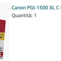 cartucce originali canon XL nero-rossso-giallo