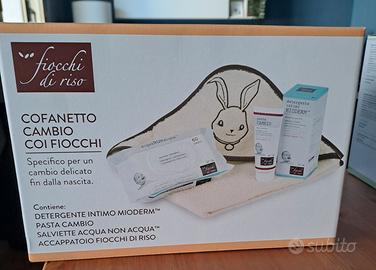 Cofanetto neonato per cambio pannolino NUOVO
