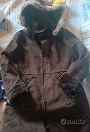 Cappotto donna eco pelliccia 