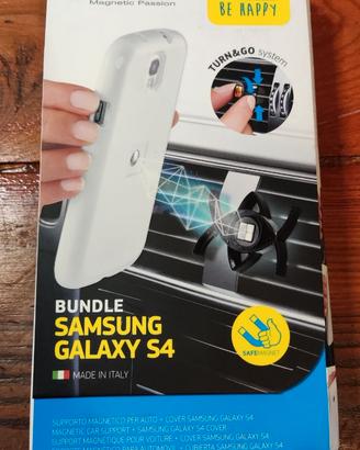 Supporto Magnetico + Cover Samsung Galaxy S4