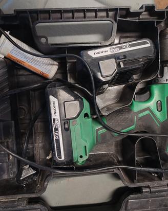 kit trapano avvitatore a batteria HiKOKI