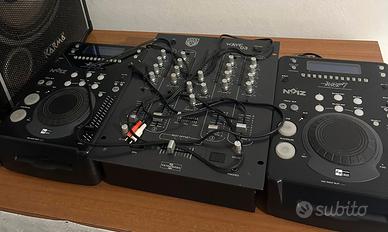 Console impianto DJ mixer Noiz