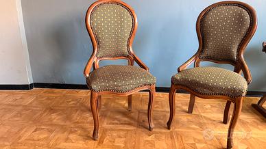 Poltrone Luigi Filippo antiquariato