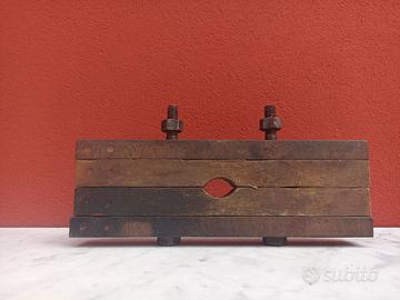 pressa legno vintage ferro legno arredo industrial