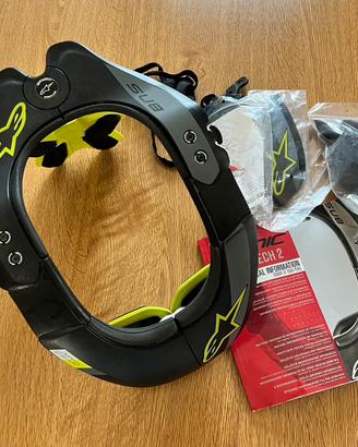 Alpinestars BNS Tech 2 Black-Yellow