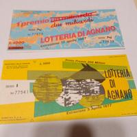 Biglietti lotterie nazionali 1977 1987
