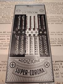 CALCOLATRICE D'EPOCA MECCANICA