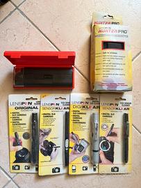 Set kit pulizia lenti digitali