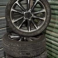 cerchi 18 fiat 500 X SPORT (compresi gomme neve +e