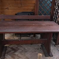 Tavolo con Panche da Giardino