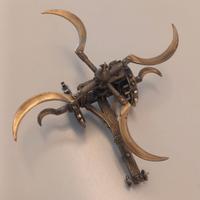 miniatura CARRO FALCATO di Leonardo da Vinci