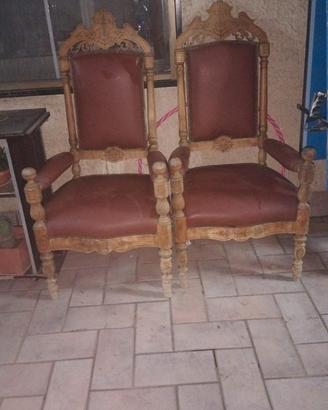 poltrone pelle 