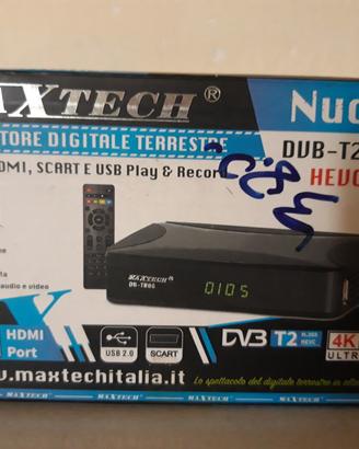 Decoder Digitale Terrestre MAXTECH DG-T006 DVB-T2