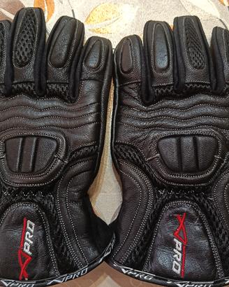 guanti A-Pro per motociclista in pelle