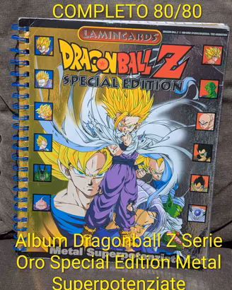 Album Dragonball Z  Special  Superpotenziate 80/80