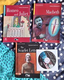 Romeo ansd Juliet, Macbeth,  The Scarlet Letter