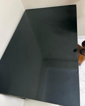 tavolo  nero lucido  cm 130x80 cucina/soggiorno 