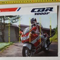Honda CBR 1000 F 1990 depliant ITALIANO originale