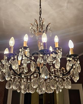 Lampadario in cristallo ( due)