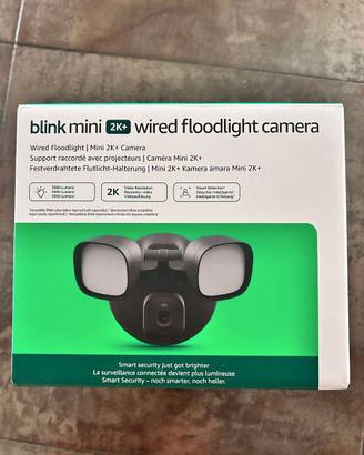 Videocamera Blink Mini 2K+ con Proiettore – Nuova