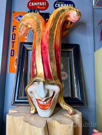 Maschera Veneziana Jolly in cartapesta