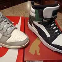 Scarpe Nike e Puma