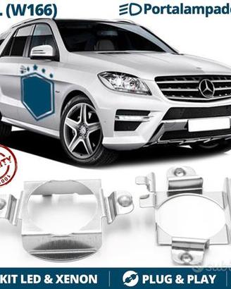 ADATTATORI per MERCEDES ML W166 montaggio KIT LED