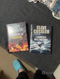 2 libri Clive Cussler ancora celofanati