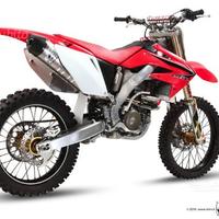 Honda crf 250 08 09 scarico completo mivv