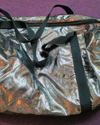 borsa terranova colore canna di fucile, nuova