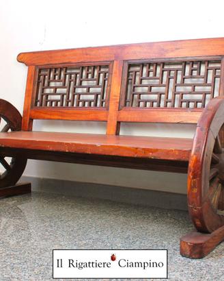 Panchina in teak