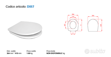 SEDILE copriwater UNIVERSALE