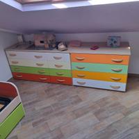 Cassettiera 8 e 4 cassetti 