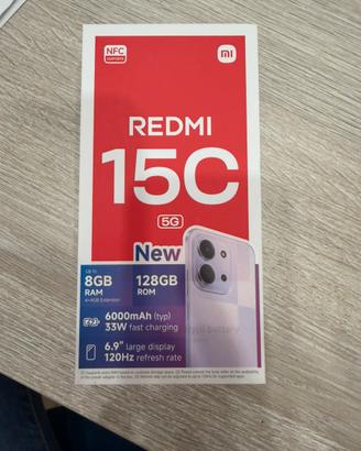 Smartphone nuovo REDMI 15C