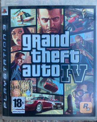 GTA grand theft auto IV PS3