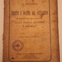Manuale scolastico 1888 – Diritti e doveri cittadi