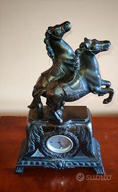 Orologio Vintage coppia di cavalli