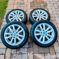 cerchi in lega mak con gomme invernali 195/55 R16