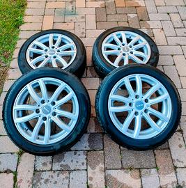 cerchi in lega mak con gomme invernali 195/55 R16