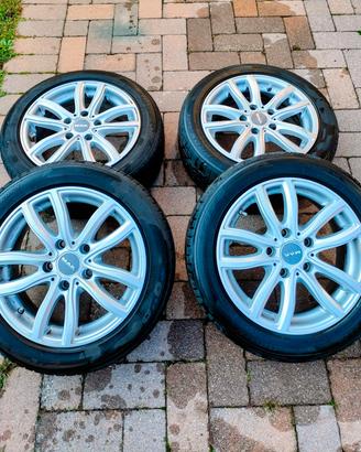 cerchi in lega mak con gomme invernali 195/55 R16