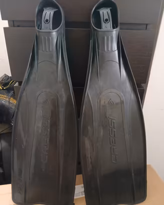 Pinne NUOVE Cressi PRO STAR TG 45/46 NERE