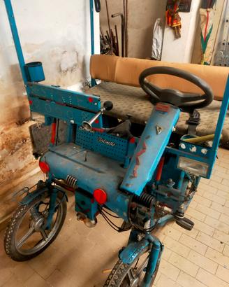 bicicletta risciò motorizzato 