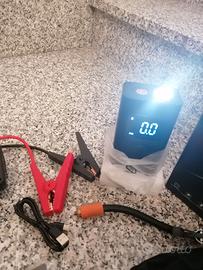 Avviatore/booster + compressore portatile USB