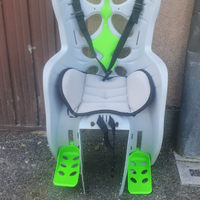 Seggiolino bici attacco al portapacchi