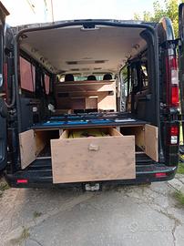 letto per furgone Opel Vivaro  o simili 